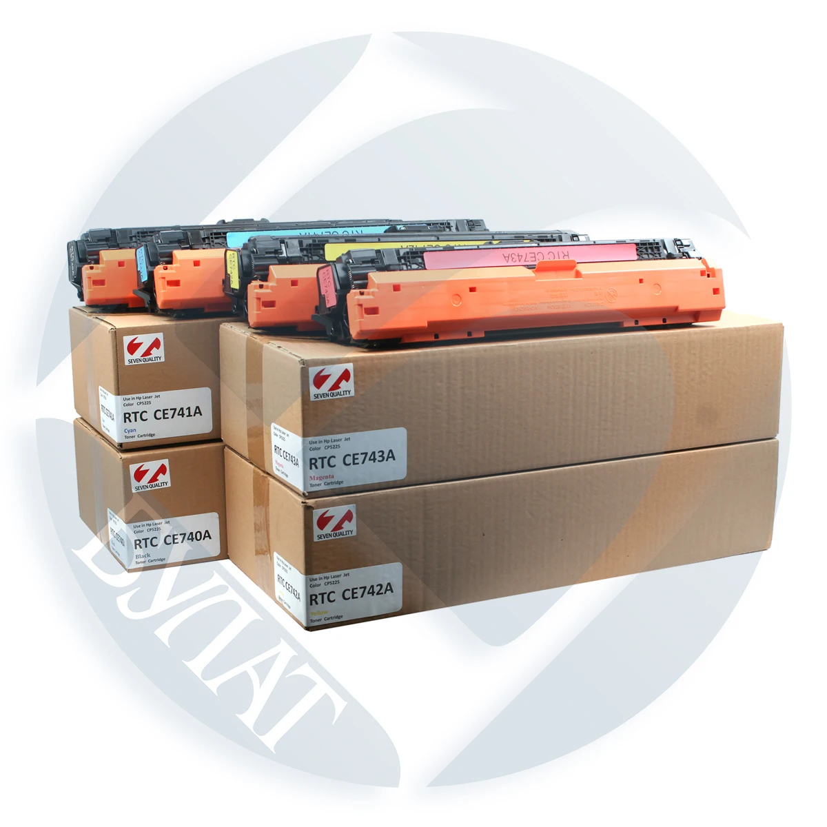 CE742A Тонер картридж HP Color LJ CP5225 Yellow (7.3k). 7Q (R) LaserJet Pro | Компьютеры и офис