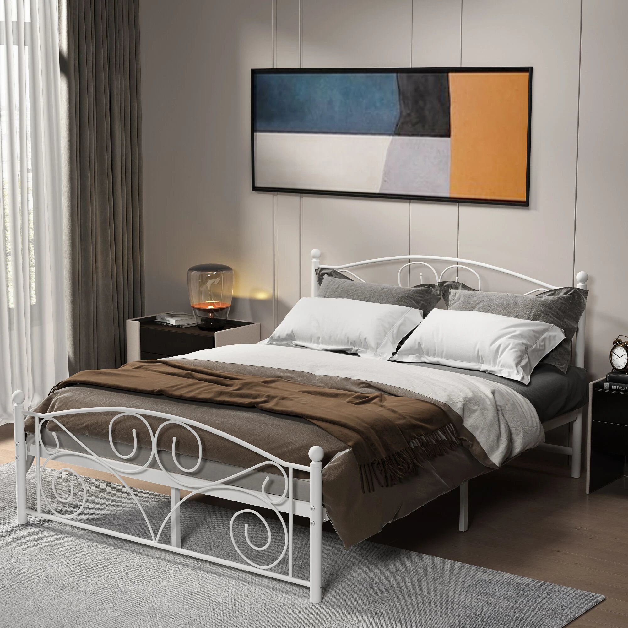 With Headboard And Footboard[us-w]