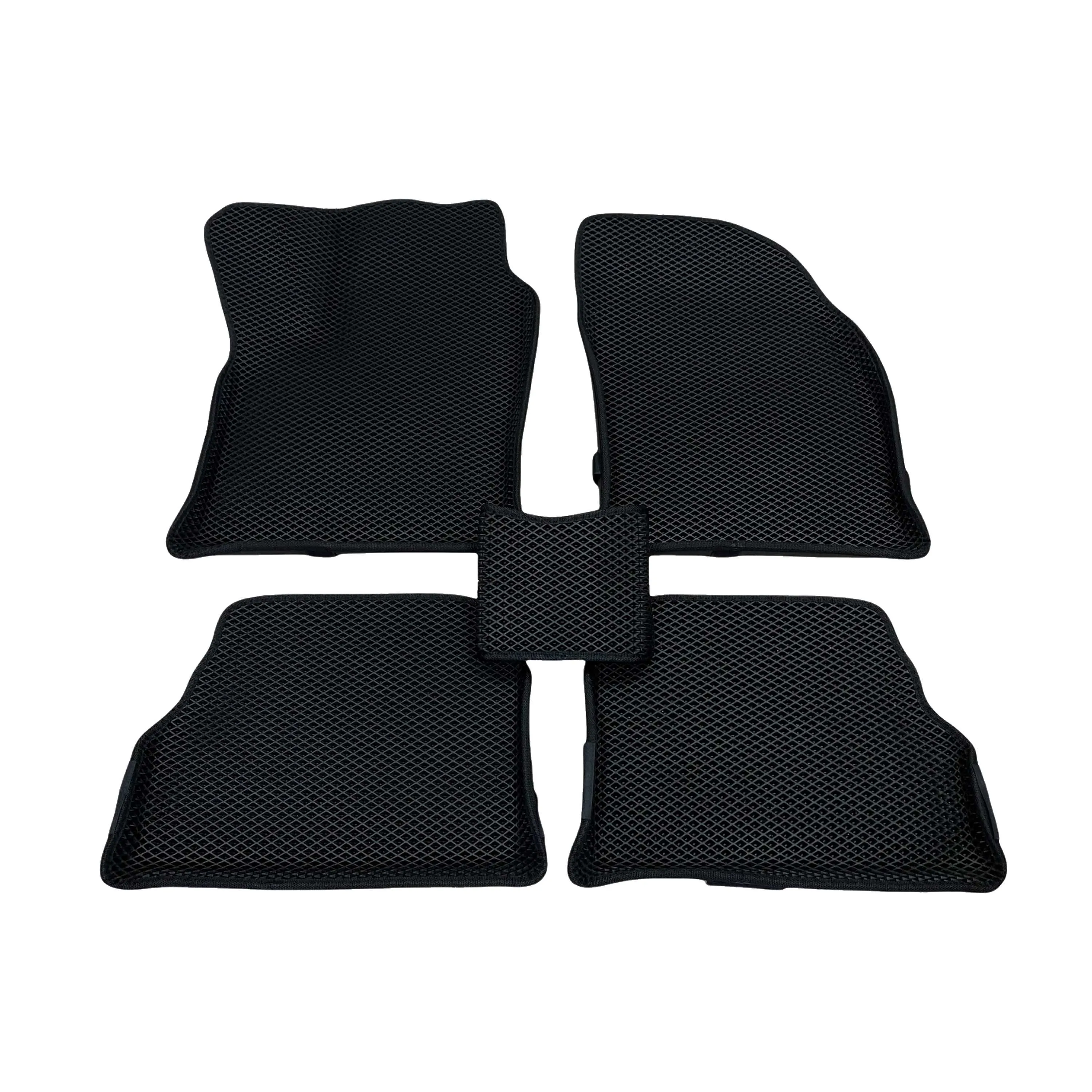 3d комплект ЭВА ковриков с бортами Ford Focus 3 (2011-2015 г.) EVA ЕВА ковры в авто аксессуары