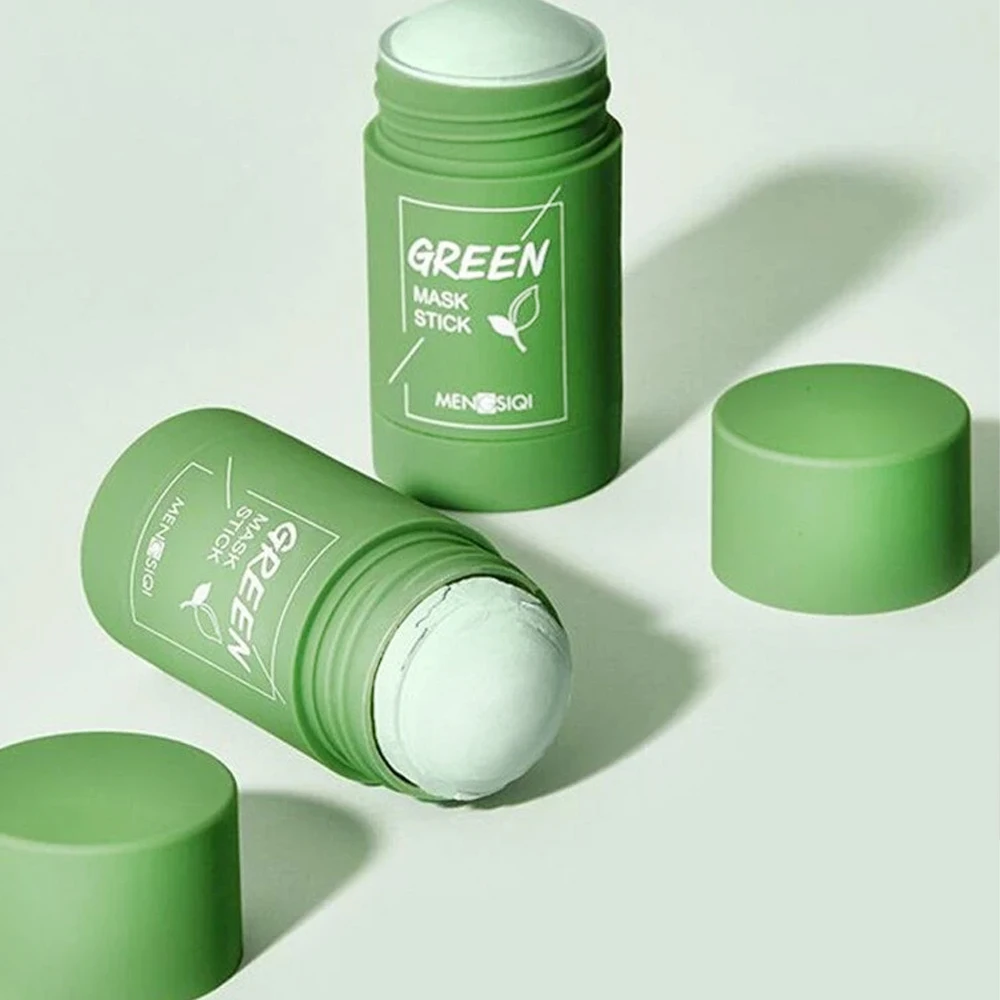 MENGSIQI Глиняная маска в стике для глубокого очищения и сужения пор с экстрактом