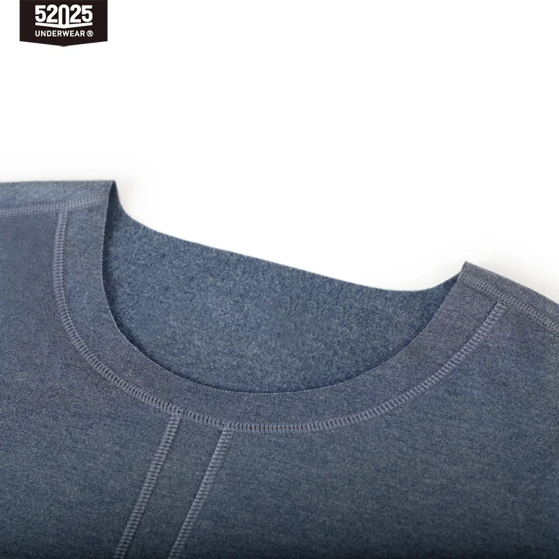 52025 Warm Thermal Underwear with Merino Wool Premium Design Seamless Soft Comfortable Warm Long Johns Men Women Fleece Thermals