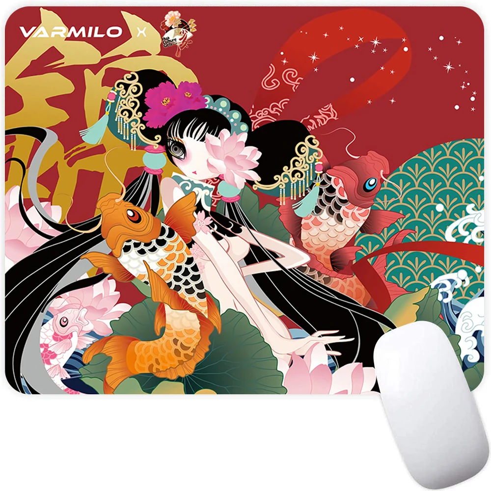 

Varmilo Small Gaming Mouse Pad Computer Mousepad PC Gamer Mouse Mat Silicone Laptop Mausepad Mouse Carpet Keyboard Mat Desk Pad