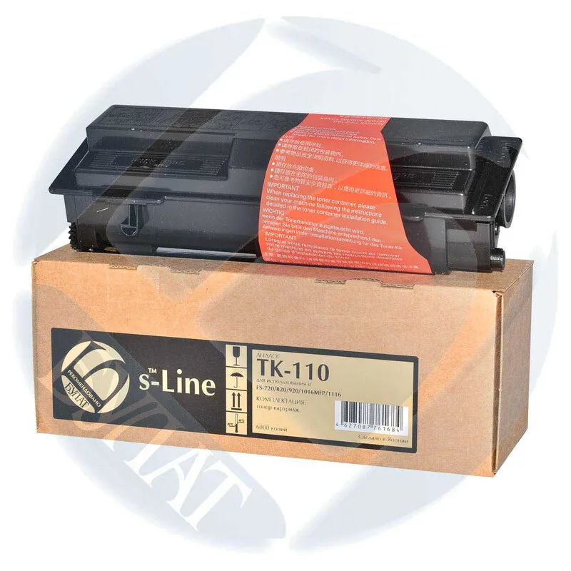 Тонер-картридж БУЛАТ s-Line TK-110 для Kyocera FS-720 (Чёрный 6000 стр.) | Компьютеры и офис