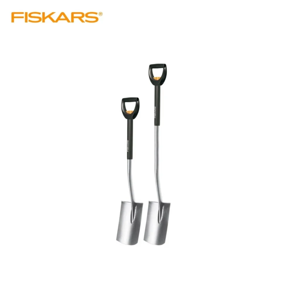 Лопата телескопическая Fiskars 131310 (1000620) с закругленным лезвием SmartFit|Лопата и совок|