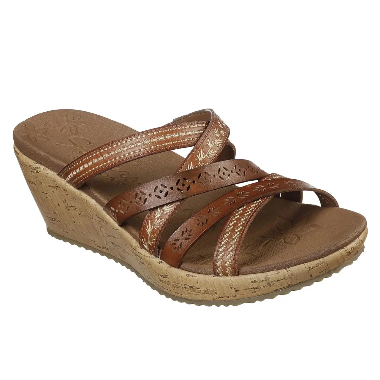 Женские сандалии SKECHERS BEVERLEE TIGER POSSE, разноцветный текстиль 31714  - купить по выгодной цене | AliExpress