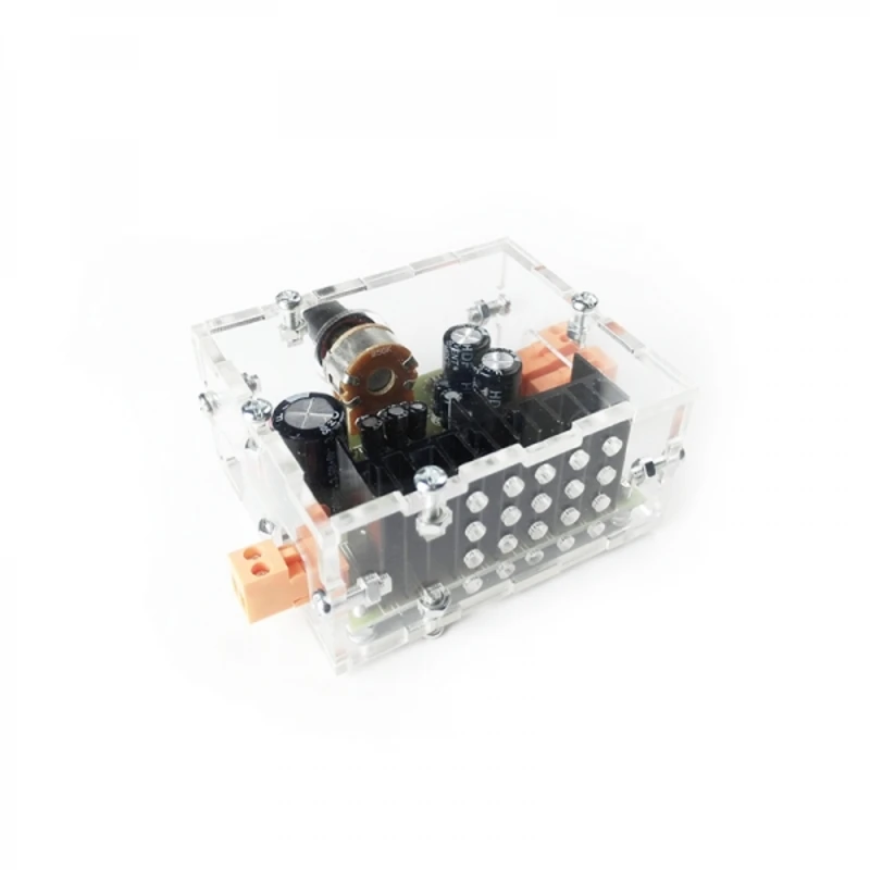 Набор для сборки стерео усилителя НЧ (2.0) в корпусе NM2037Sbox Мастер Кит|Конструкторы
