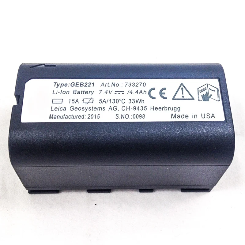 Новое высокое качество GEB221 батарея для Электронный тахеометр Leica TS02 TS06 TS09 TPS1200 батарея