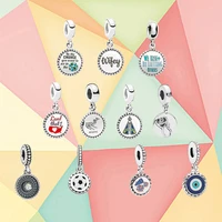 2020 new fashion exquisite great wall football cheerleader pendant series womens party charm gift jewelry accessories