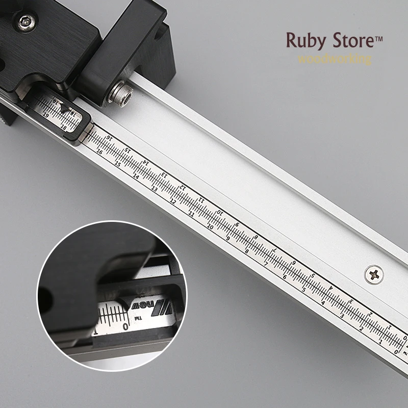 Алюминиевый забор с торцами 450 мм/600 мм/800 мм флип стопором|miter gauge|fence aluminum |