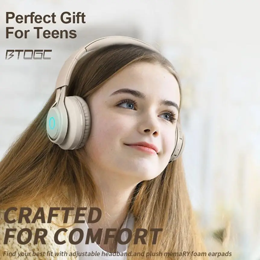 

Wireless Headphones Bluetooth Gaming Headset Foldable Stereo Earphones Noise Cancelling Sports Earbuds Headset With Microphone