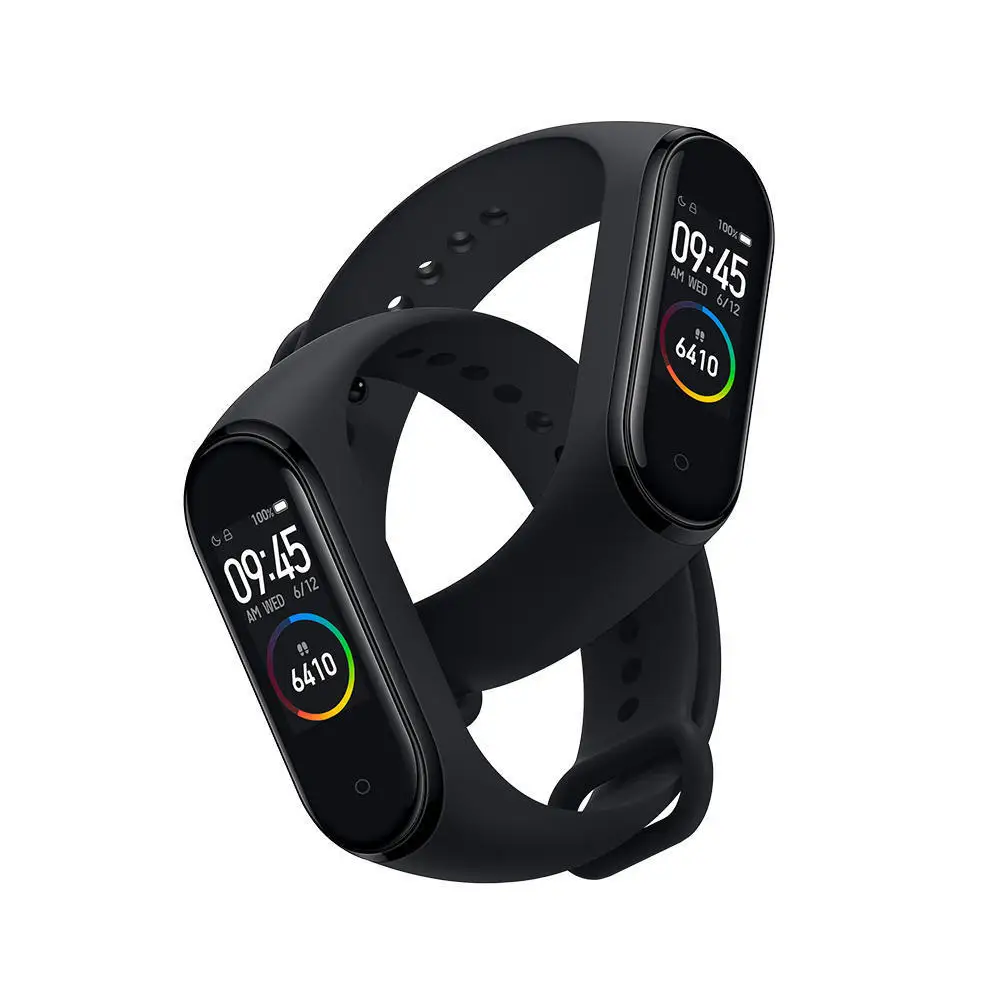 Фитнес браслет Xiaomi Mi Smart Band 4 Версия с NFC/без NFC RU EAC Bluetooth 5.0 LE AMOLED трекер Гарантия 12