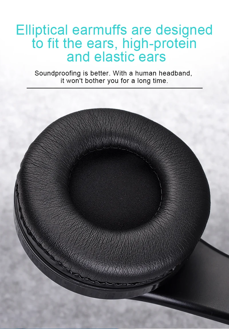HiFi Bluetooth наушники складной светодиодный свет беспроводные стерео наушники с микрофоном/TF карты водонепроницаемые игровые гарнитуры