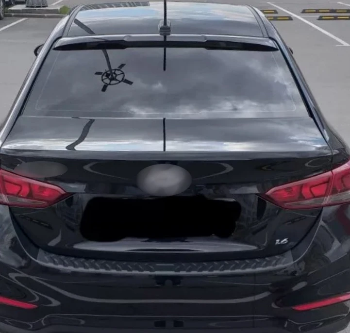 Для Хюндай хендай солярис 2011 2017 и 2020 задний спойлер козырек заднего стекла