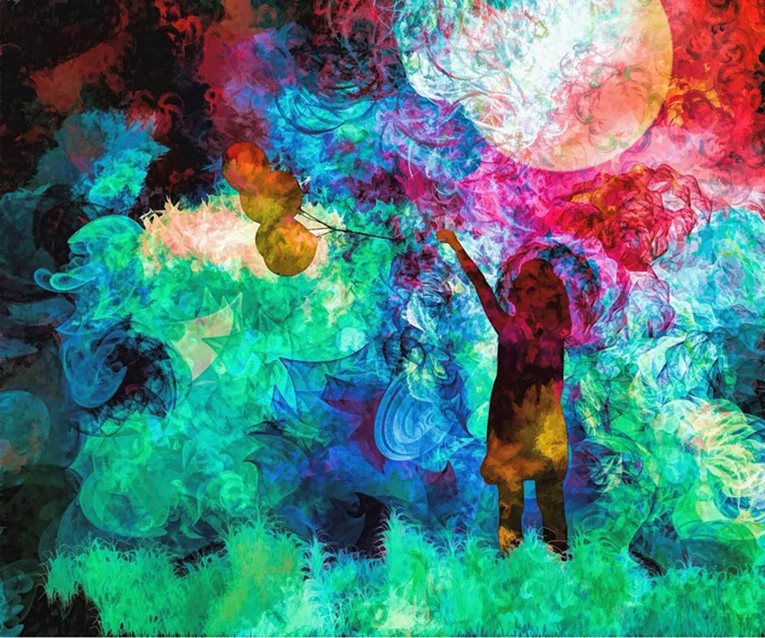 Краска по номеру художественная живопись номерам абстрактный цвет девушка для