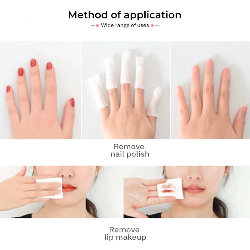 Новинка 1000 шт./лот салфетки для снятия лака ногтей безворсовые Салфетки Для ванны