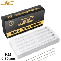 jconly disposable tattoo needles 5791113rm 50pcs curved magnum sterilized tattoo needle for tattoo coils machine tattoo tips