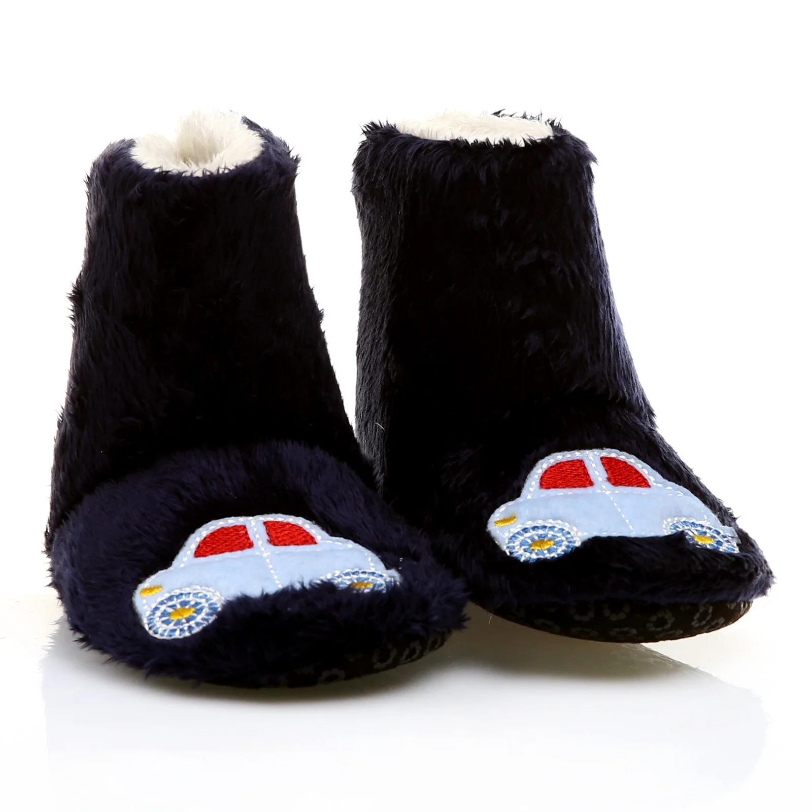 Ebebek HelloBaby/удобные домашние ботинки с вышивкой для малышей