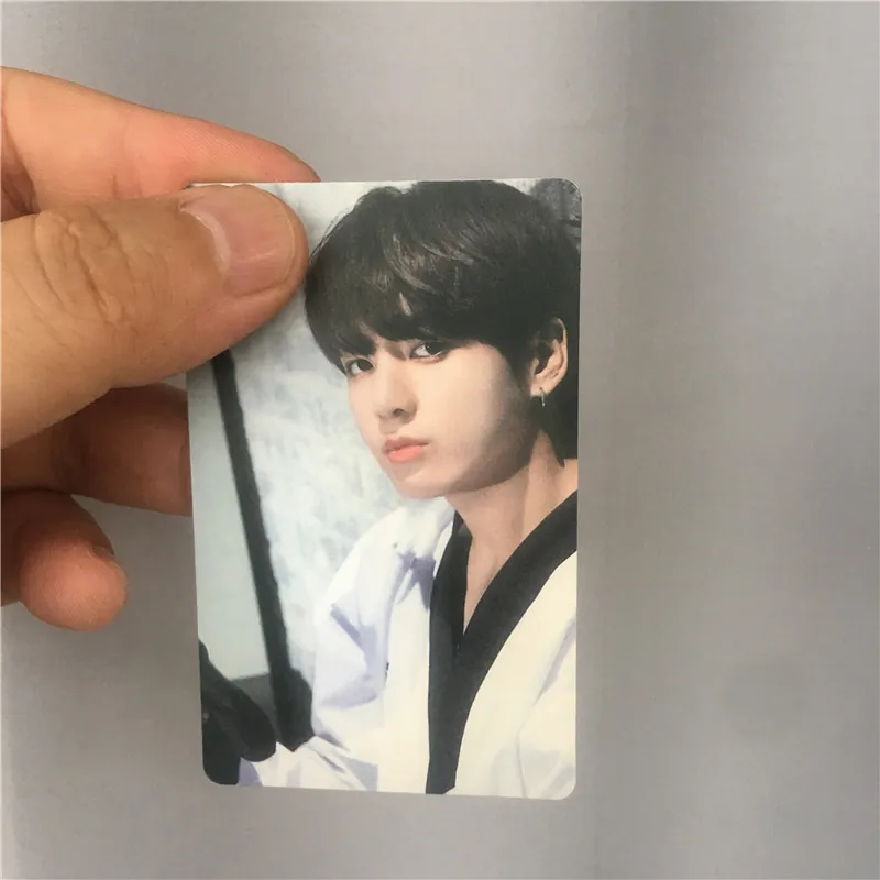7 шт./компл. Kpop Bangtan Boys WORLD OST двухсторонние Lomo карты Пункт фото карты игры карты Ким Tae Hyung JK JIMIN Фотокарта