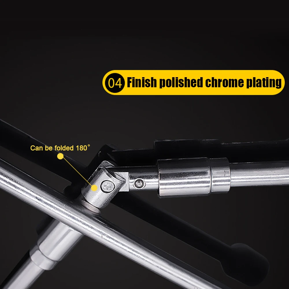 

Car Tire Wrench Cross Wrench Labor Saving Folding Disassembly Tire Replacement Wrench Repair Sleeve Tire Replacement Tool