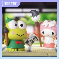 toptoy sanrio hellokitty cinnamoroll blind box figurine uptown series kawaii collectable toys for girls surprise birthday gift