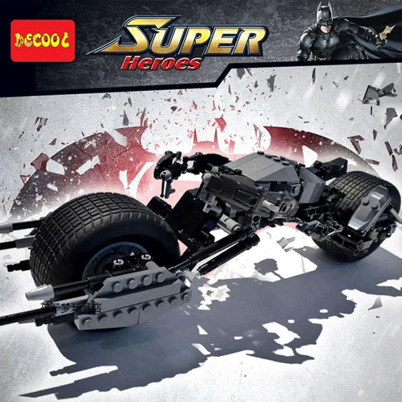 Новое поступление строительные блоки Super Heros 1989 модель автомобиля летучая мышь