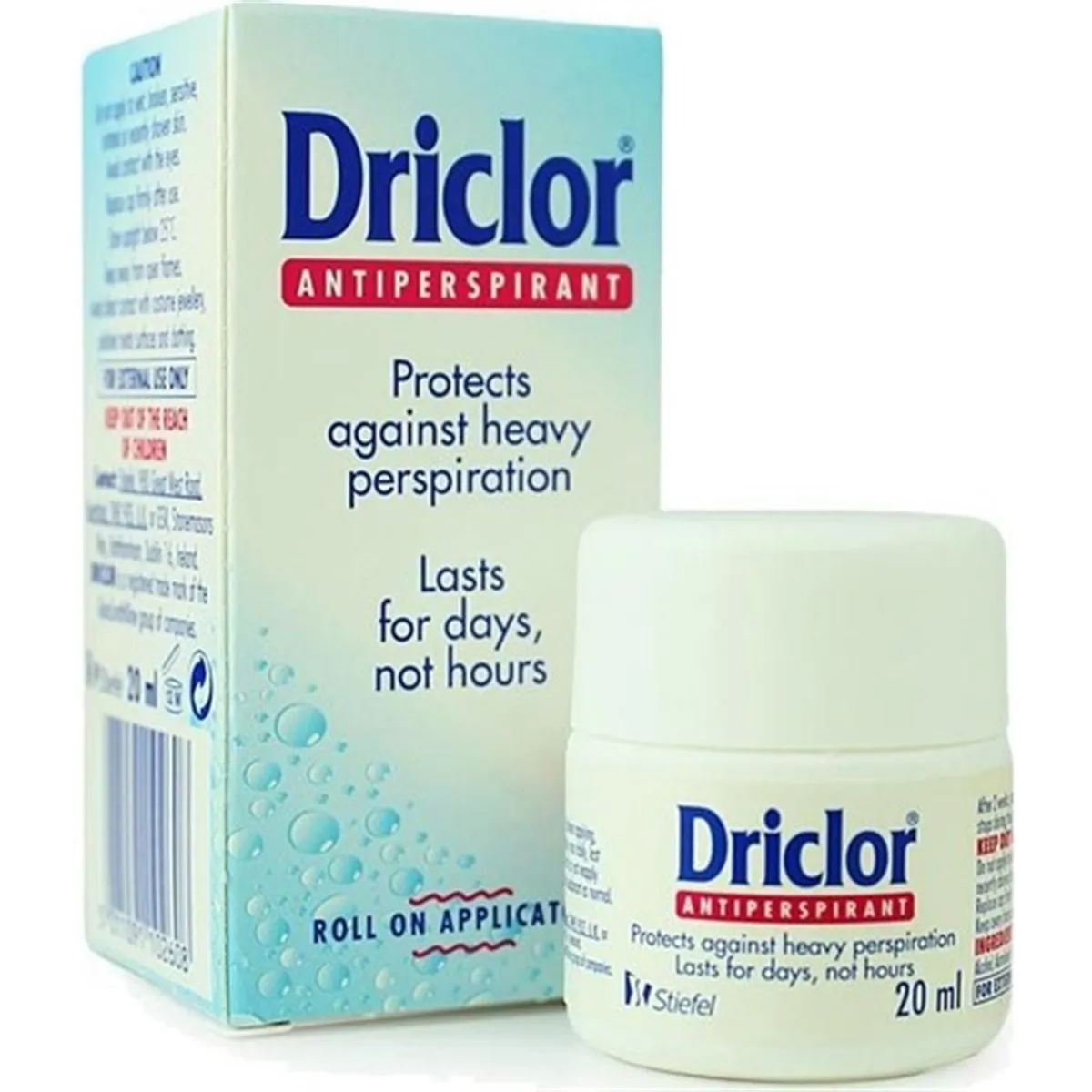 

Driclor Solution Roll-On 20 Ml - Antiperspirant
