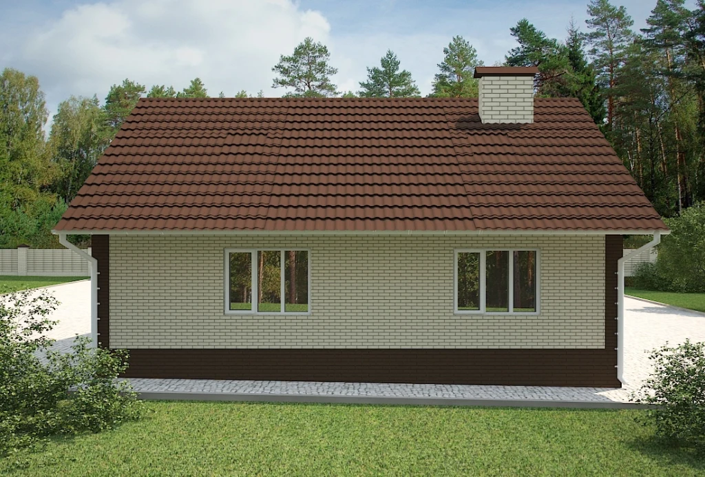 Проект дома для ипотеки и строительства STROY-RZN 11-0015 (103 7 м2 11 04*11 04 м керамика блок 380