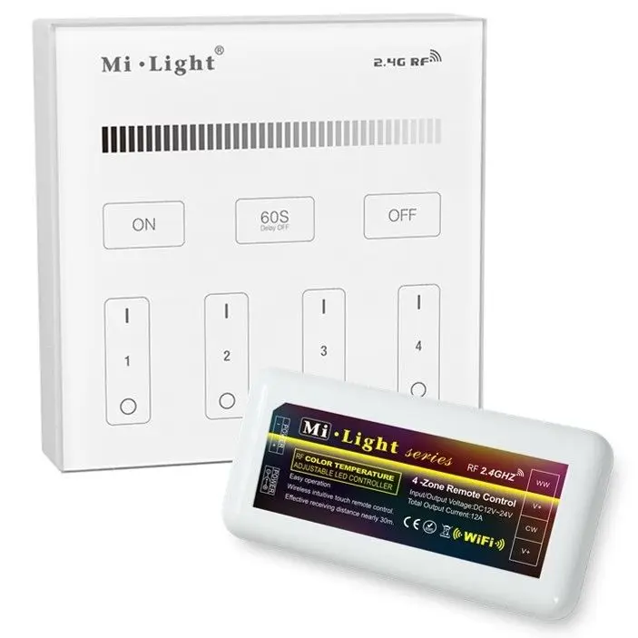 

Milight B1/FUT04 Zone Touch LED Panel with Wireless dimmer 4 zone