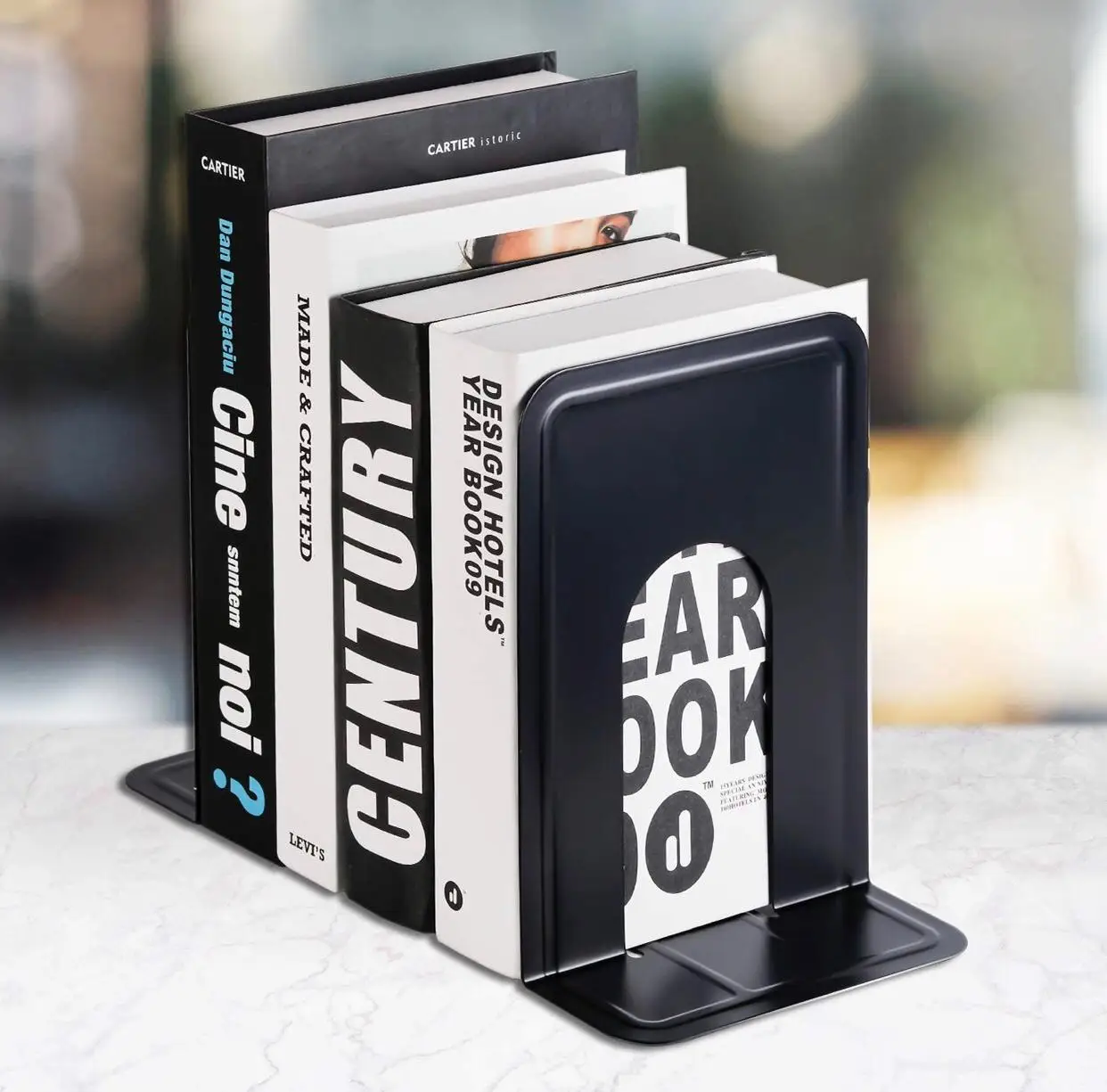 

You Bella LLC Wholesale Special Creative Models Book Ends for Bookshelfs, Office, Bookends for Shelves, Heavy Duty
