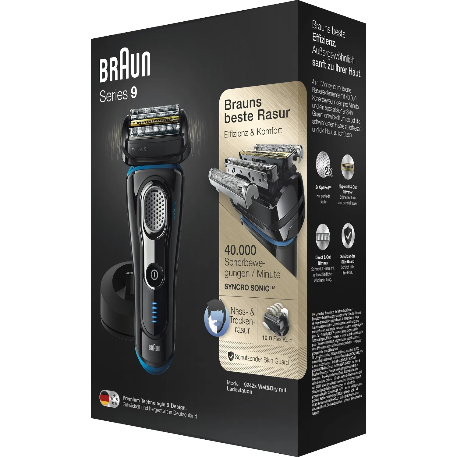 Бритва Braun Series 9 9293s электробритва аккумуляторная электрическая для бороды