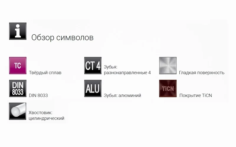 Бор-фреза твердосплавная C(WRC) 6 0х16x6x56мм HM Ruko 116020 | Фрезы