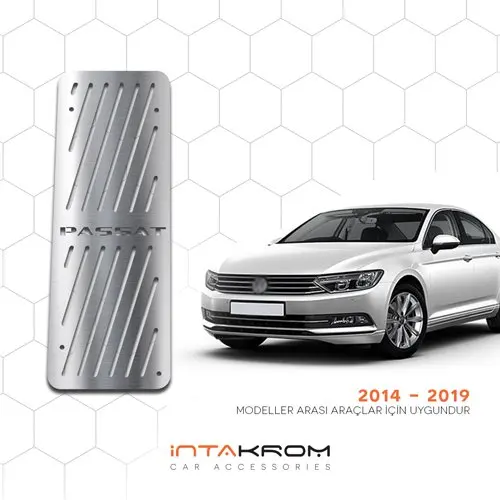 Бесплатная доставка Высококачественная хромированная ножная педаль Volkswagen Passat B8
