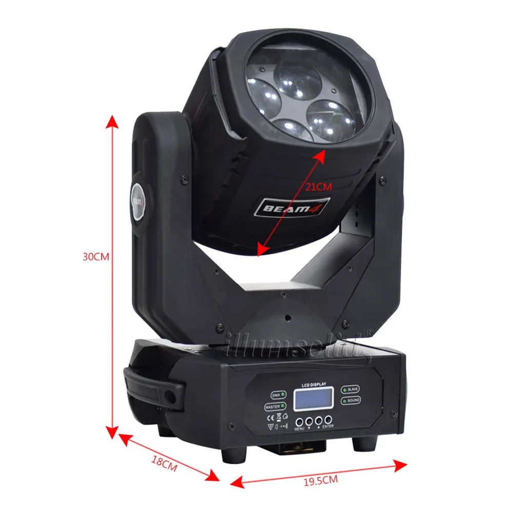 LED 4x25 Вт супер луч движущаяся головка Луч света идеальный эффект для DJ Дискотека