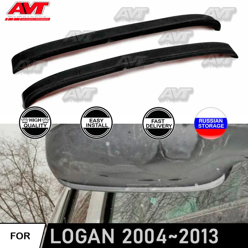 Спойлер зеркала для Renault Logan 2004-2013 1 набор-2 шт. защита окна от грязи Защита