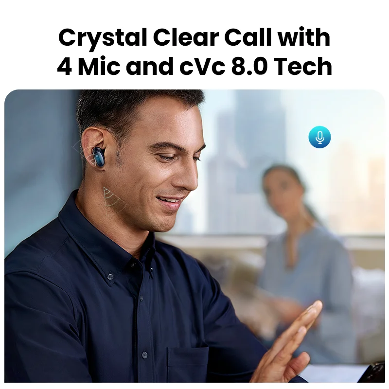 Беспроводные наушники UGREEN HiTune X5 TWS Bluetooth 5 2 aptX чип Qualcomm 70ms с низкой задержкой