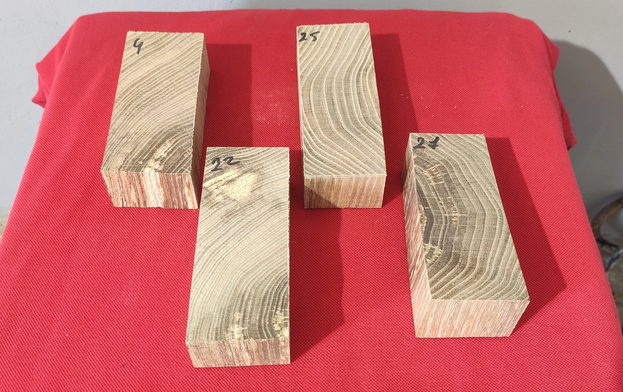 Ножевой брусок акации 12х5х3 см DIY сделай сам | Дом и сад