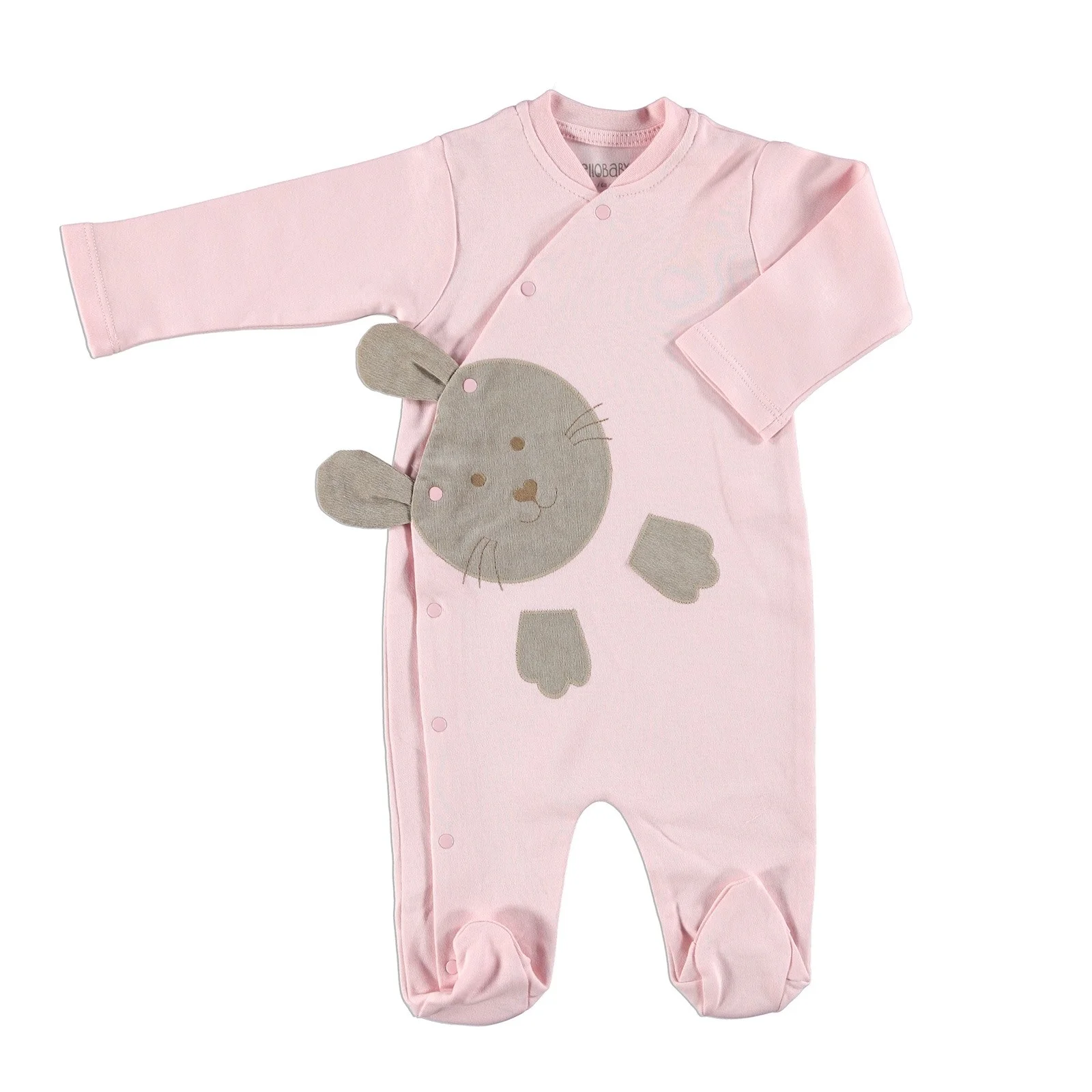 Ebebek HelloBaby/комбинезон с длинными рукавами изображением кролика для маленьких
