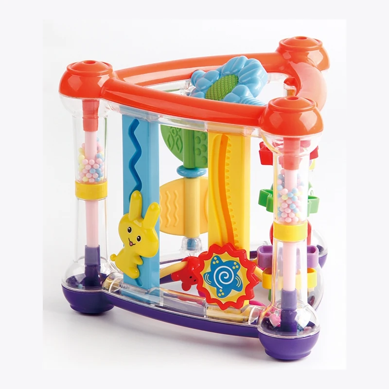 

Baby Rattle Activity Rattle Educational Toys For Babies Grasping Infant Development Educational Toy Baby 0-12 Months climb Learn