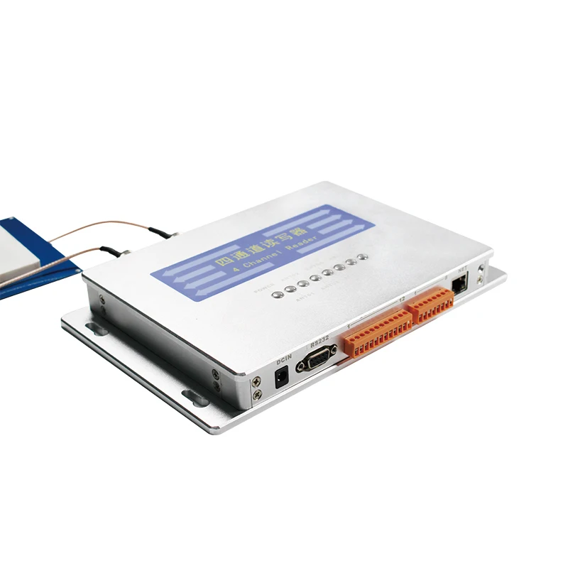 TCP/IP RFID UHF 4-портовый фиксированный считыватель дальнего радиуса действия |