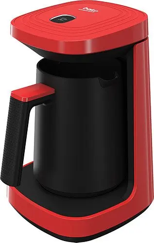 Beko TKM 2490 Turkish Coffee Maker | Turkish Coffee Machine| turkish coffee cups| turkish coffee pot| coffee maker portable - Цвет: Красный