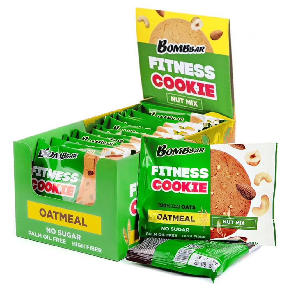 Фитнес печенье. Bombbar Fitness cookie. Печенье Bombbar овсяное Fitness cookie 40г. Печенье овсяное Бомбар Ореховый микс. Печенье Бомбар фитнес овсяное Ореховый микс.