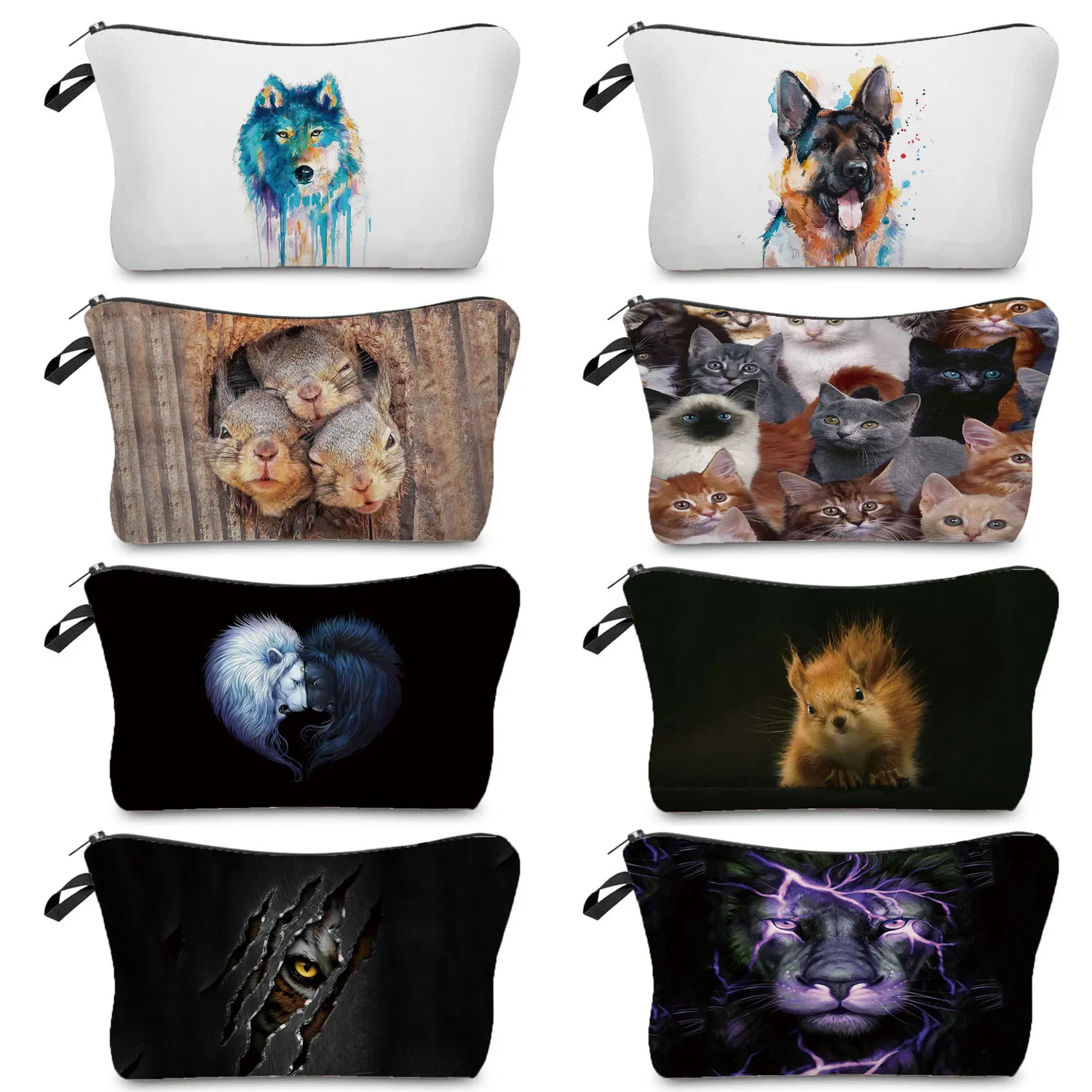 Cases Heat Transfer Women Toiletry Bag