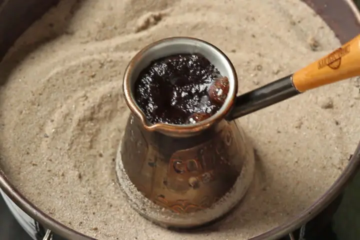 Turkish Sand Coffee Machine, Copper Sand Brewer Machine, Turkish Coffee Machine, Coffee on Sand, Copper Pot, Turkish Coffee Pot