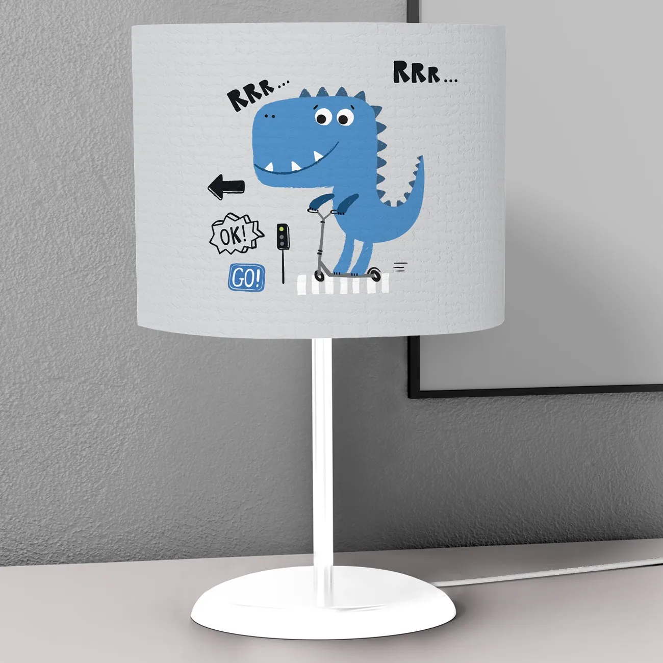 

Desk Lamps Decoration Table Night Lights Control For Baby Bedroom Bedside Lampshade Light Model 038
