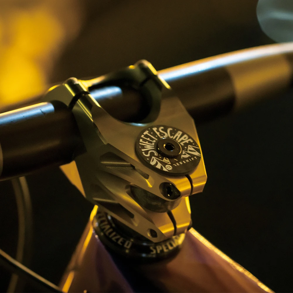 

Велосипедный велосипедный руль MTB Power Stem из алюминиевого сплава с добавлением углеродного стержня гарнитуры колпачок для расширенного штек...
