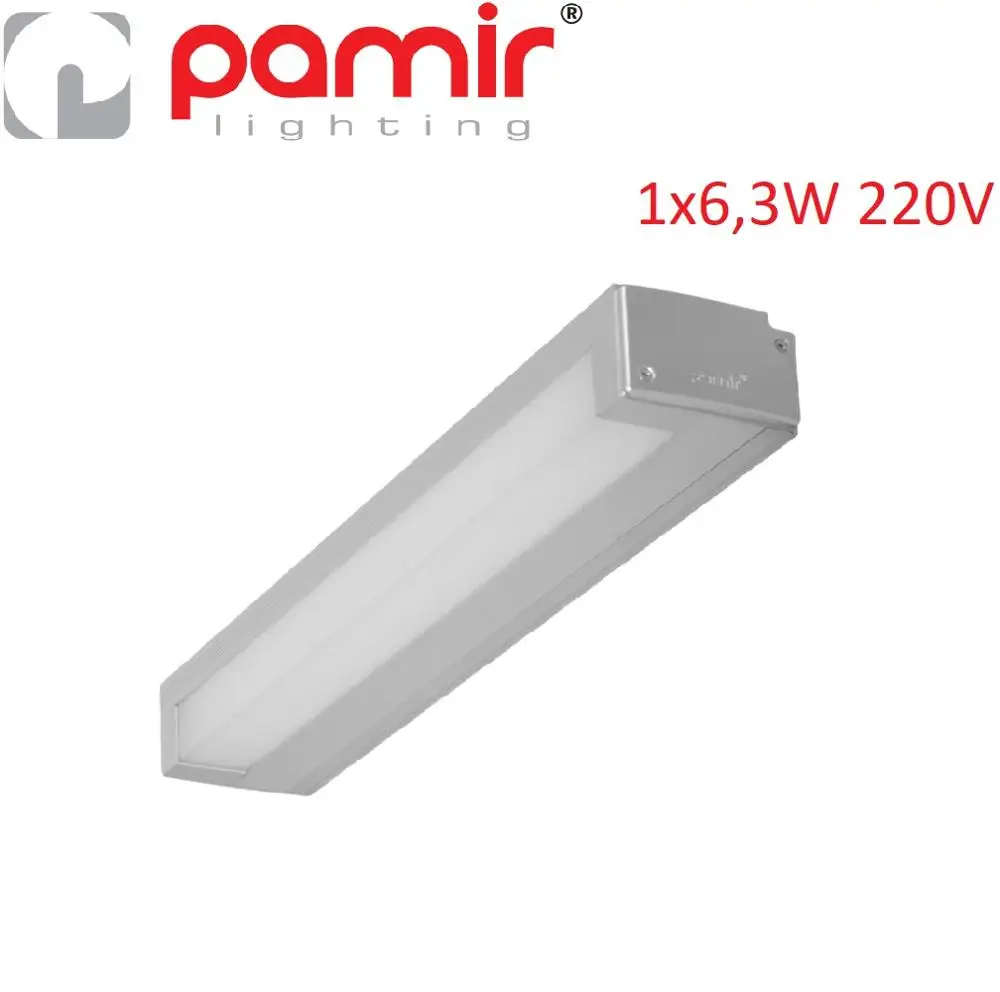 Pamir Lighting 1x6,3W L:310mm Mirror Type Applique PL5U11L15C Energy Saving Light, Decorative Design