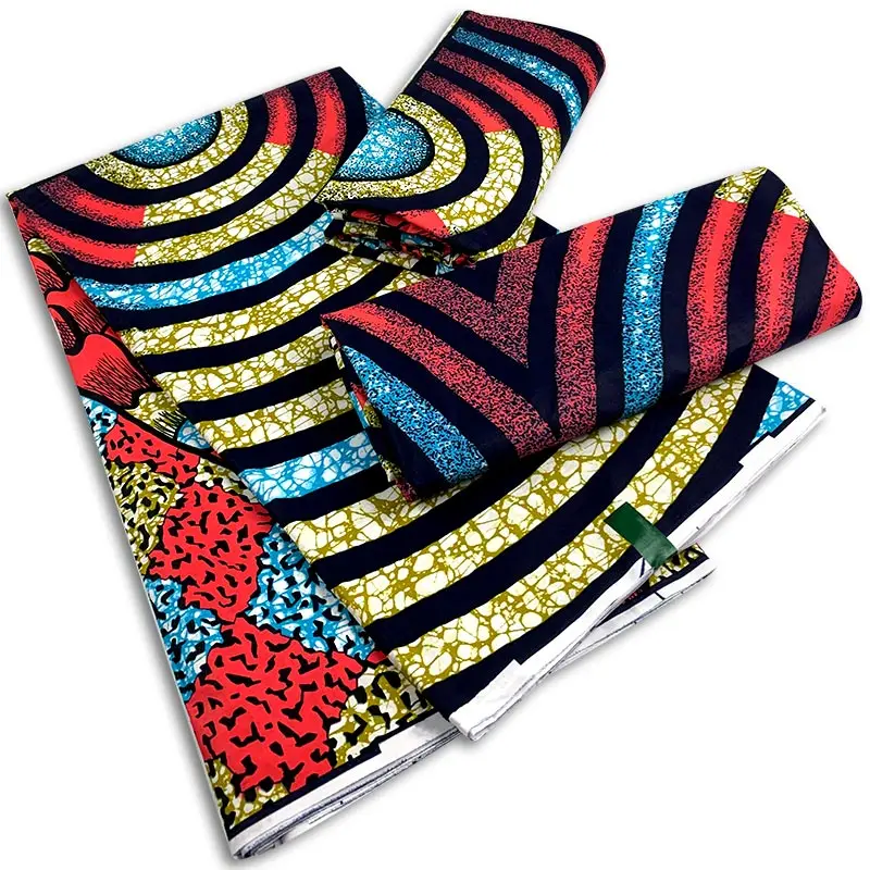 

100% Cotton African wax Prints Fabric 2021 New High Quality soft Guaranteed Veritable Ankara Wax fabric