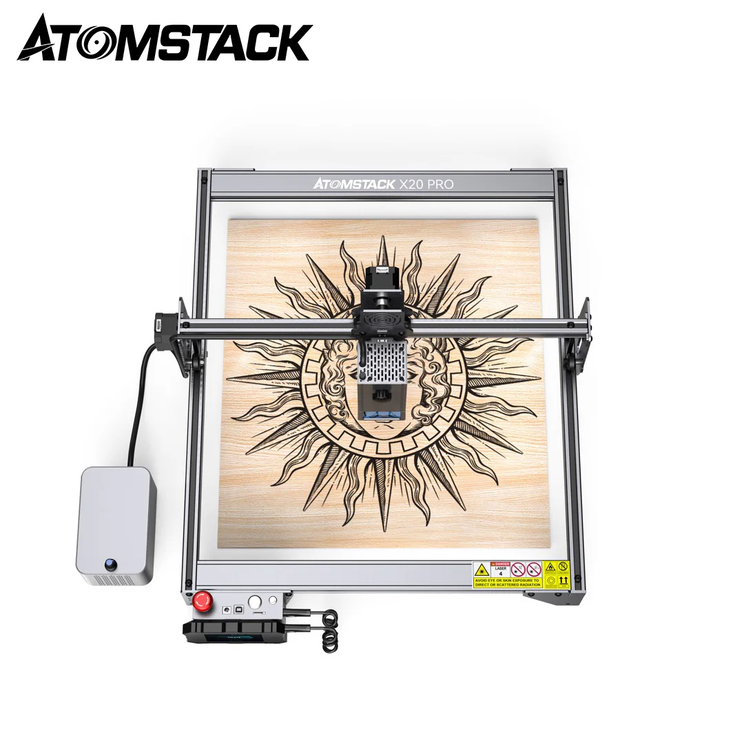 

Atomstack X20 PRO 130W Laser Engraver High Energy Laser Engraving Cutting Machine with Air Assist System Cut 25mm Wood Acrylic