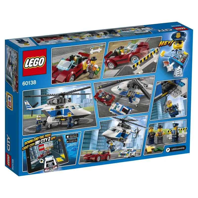 Designer Lego city 60138 rapid chase | Игрушки и хобби