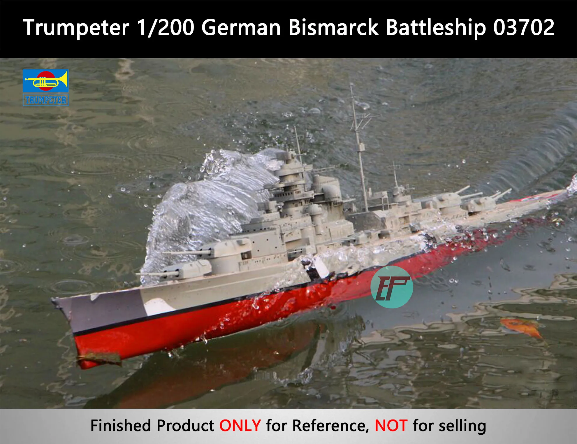 Trumpeter 1/200 немецкий Бисмарк линкор 03702